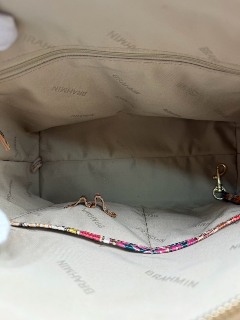 Brahmin Marketplace Melbourne Duxbury Satchel and Ady Wallet set - Picture 9 of 12